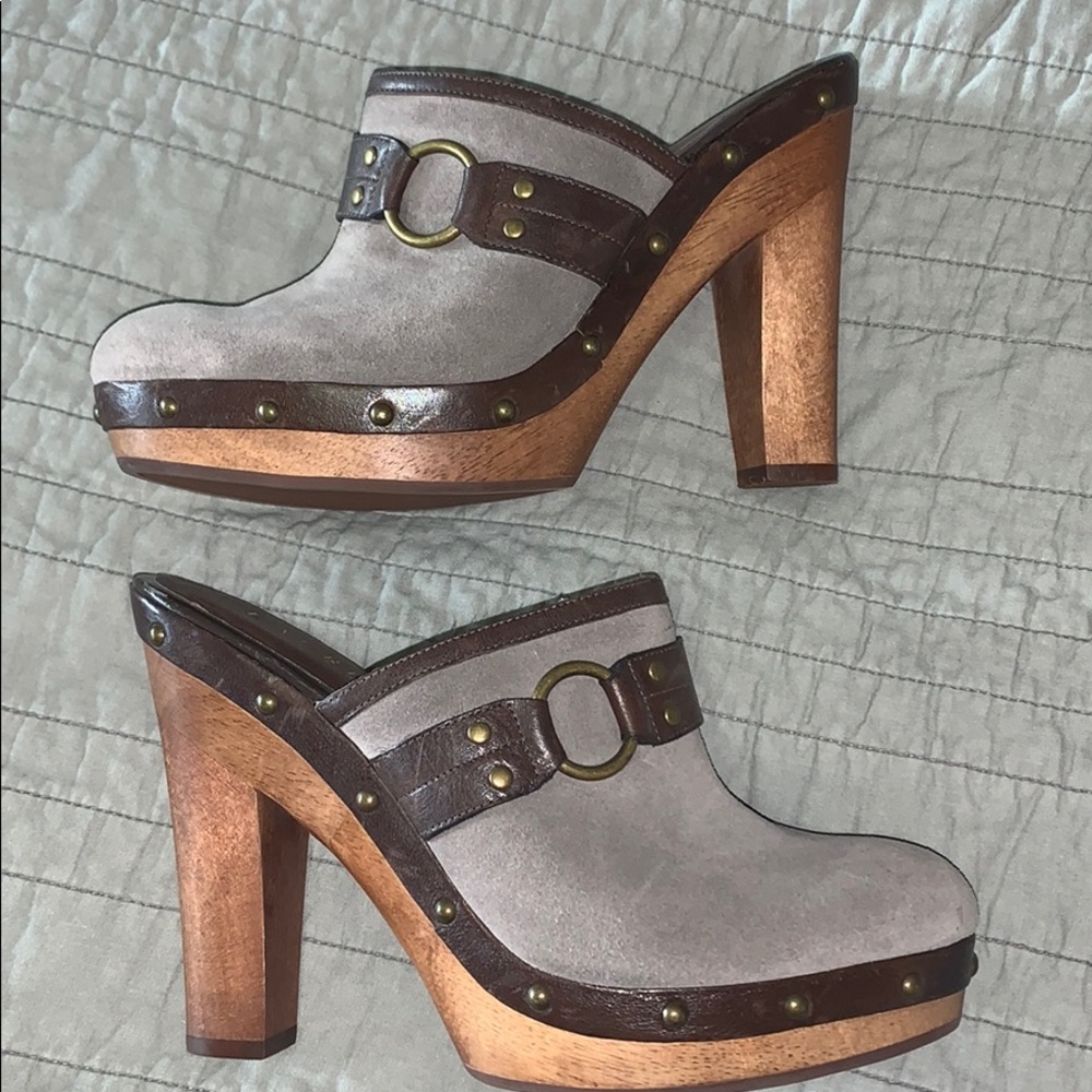 Lauren Ralph Lauren Heeled Mules